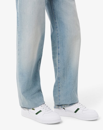 Herren-Sneakers T-Clip Set aus Leder