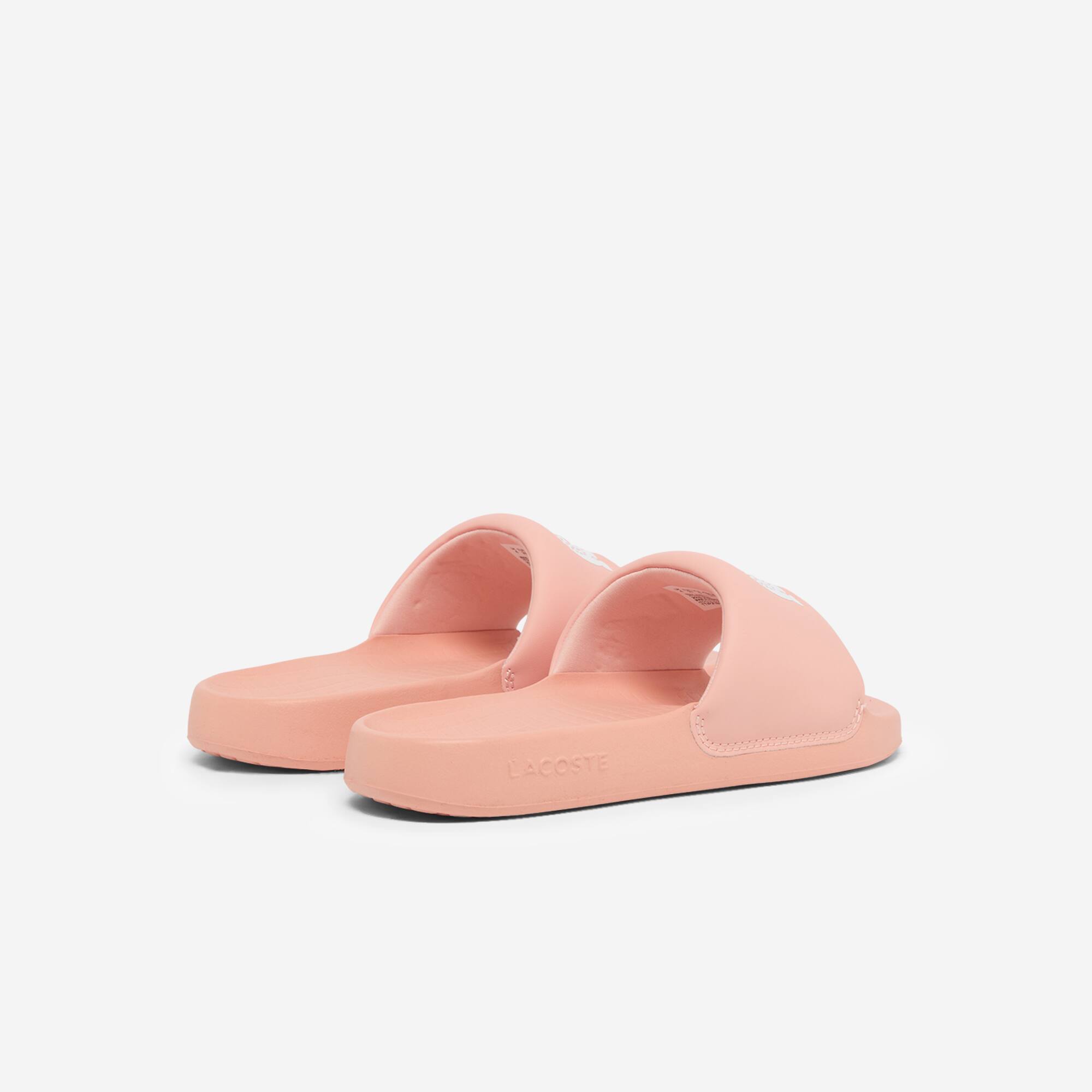 Thumbnail - Lacoste Damen-Schlappen Serve Slide 1.0 - LT PNK/WHT Size 35.5