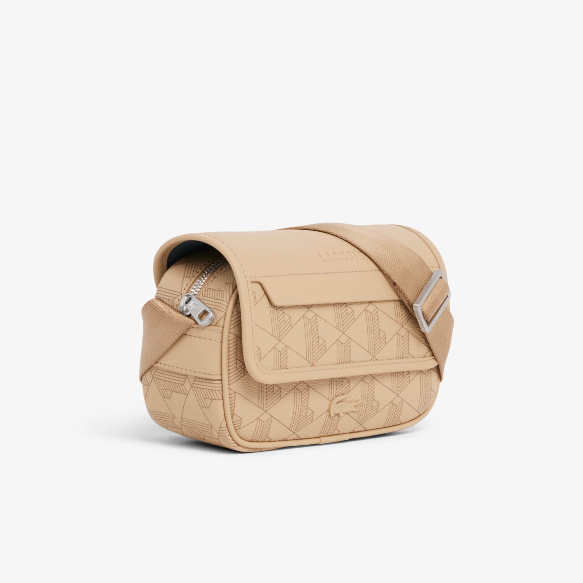 Thumbnail - Lacoste Mini-Kuriertasche The Blend - MONO VIENNOIS OTTER Size One Size