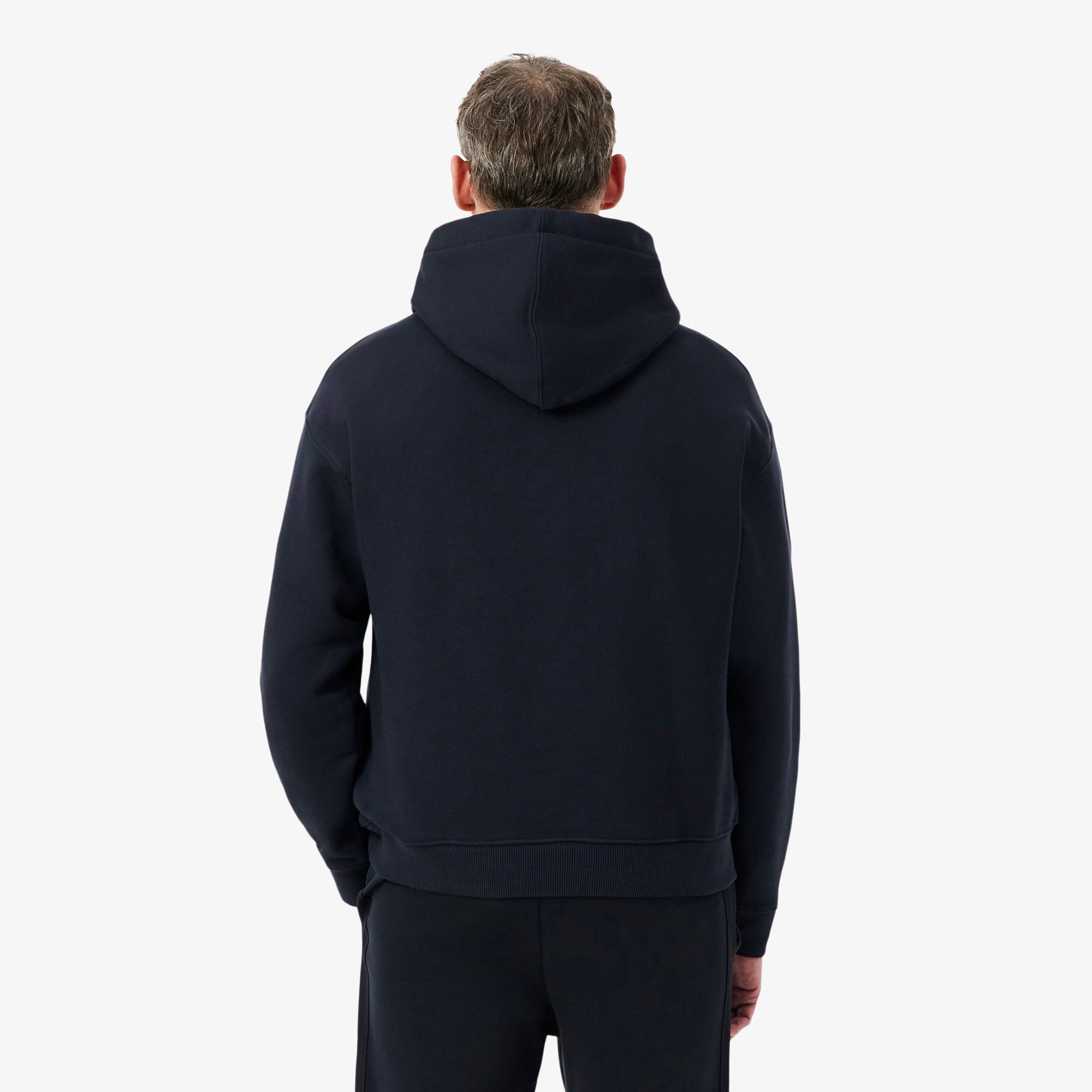 Thumbnail - Lacoste Hoodie mit Tennis-Print - Schwarz Size L