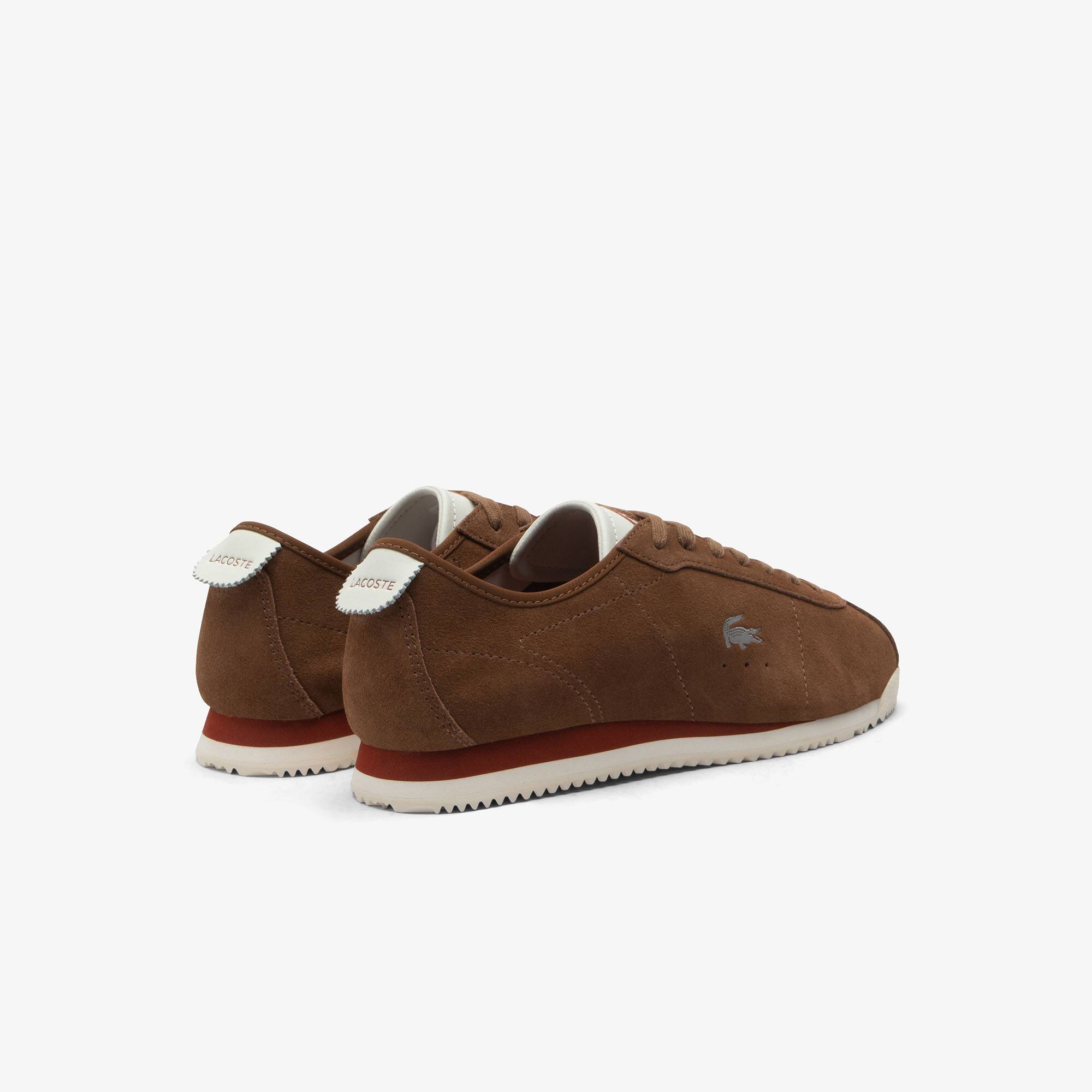 Thumbnail - Lacoste Herren-Sneakers Club-Low - BRW/OFF WHT Size 45
