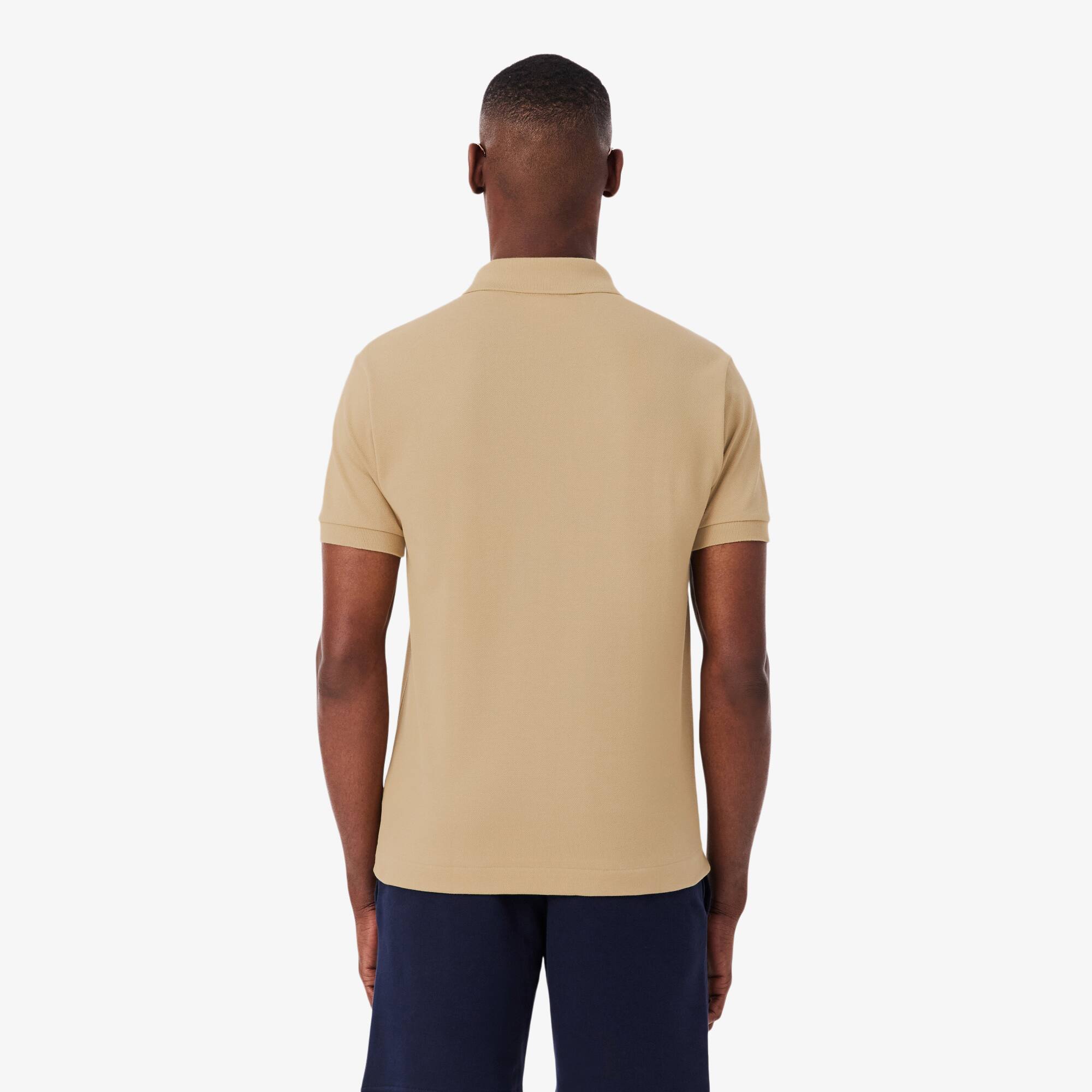 Thumbnail - Lacoste Classic Fit-Polohemd L.12.12 Original - Beige Size 11 - 6XL