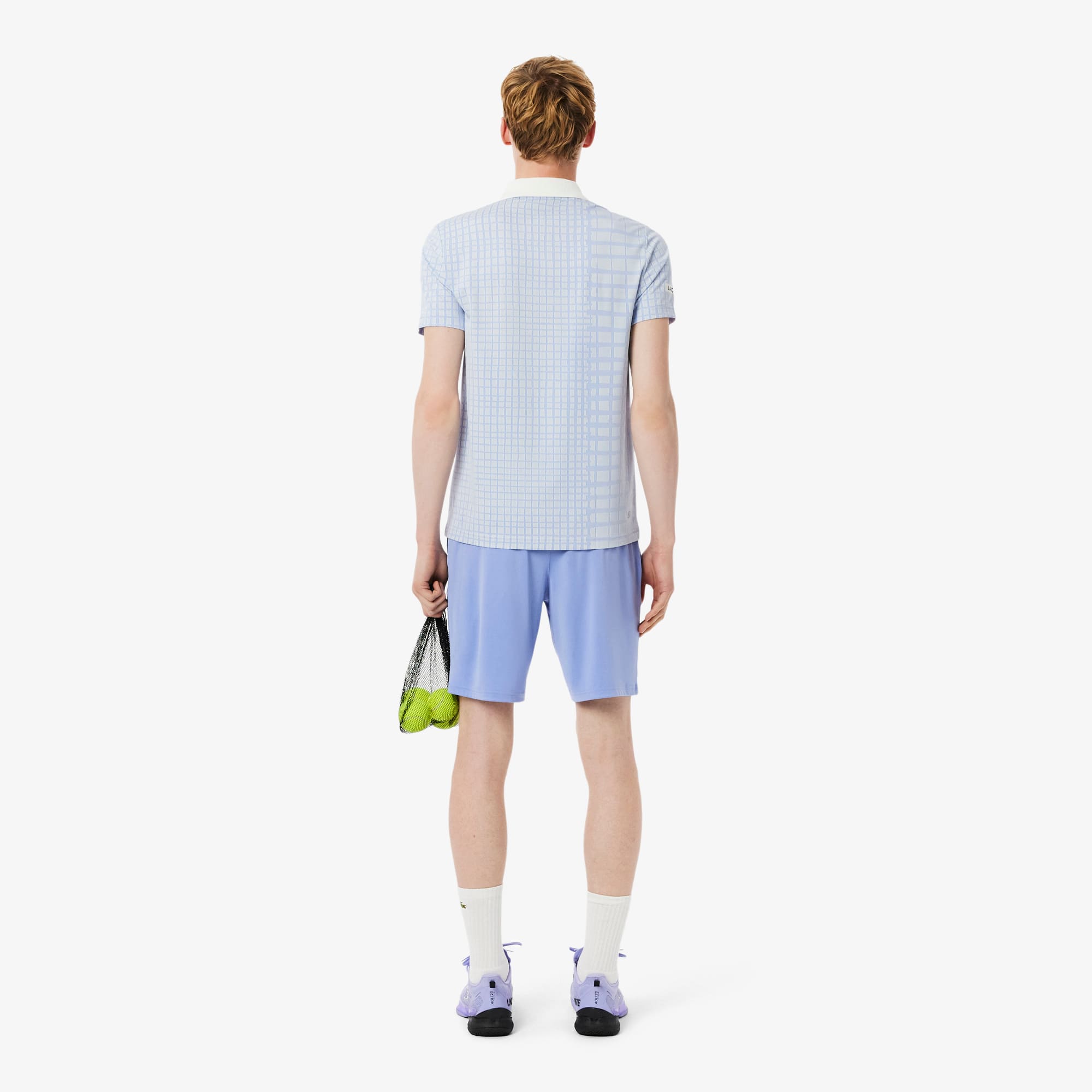 Thumbnail - Lacoste Stretch-Tennisshorts mit Ultra-Dry-Technologie - Lila Size 6 - XL