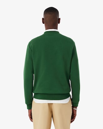 Sweatshirt aus Fleece mit Rundhalsausschnitt