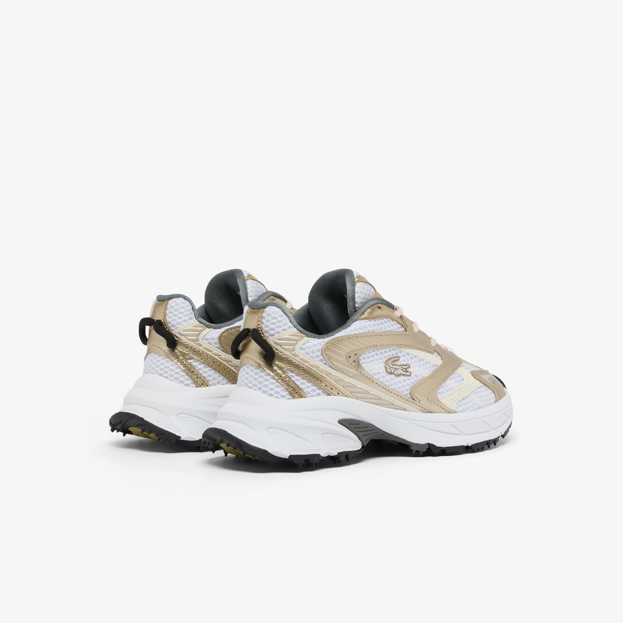 Thumbnail - Lacoste Damen-Sneakers L003 Neo Shot - WHT/GLD Size 35.5