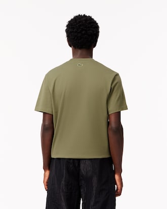 Signatur-T-Shirt aus Baumwolljersey