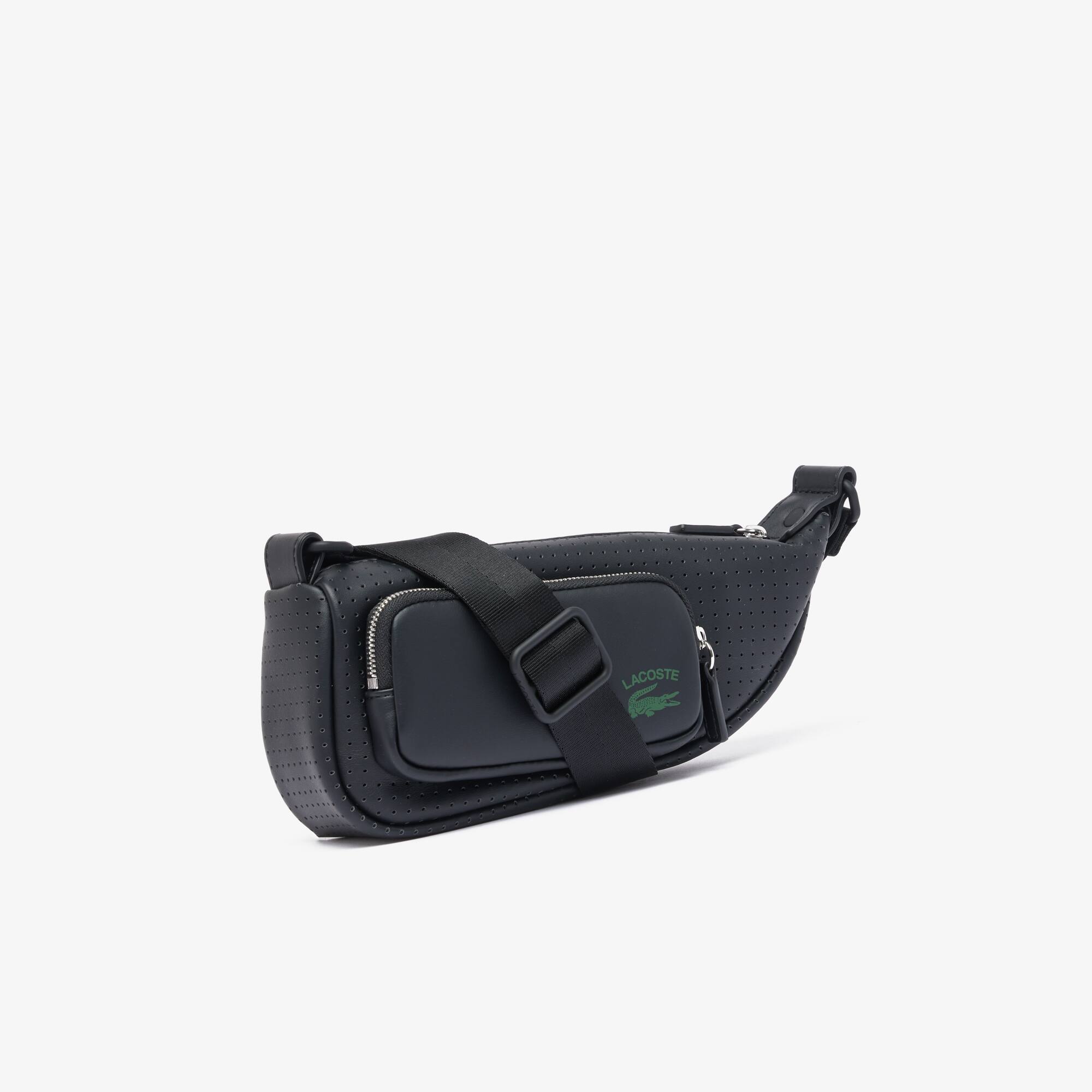 Unisex Alga LACOSTE Schultertasche perforiert - klein - Herren 