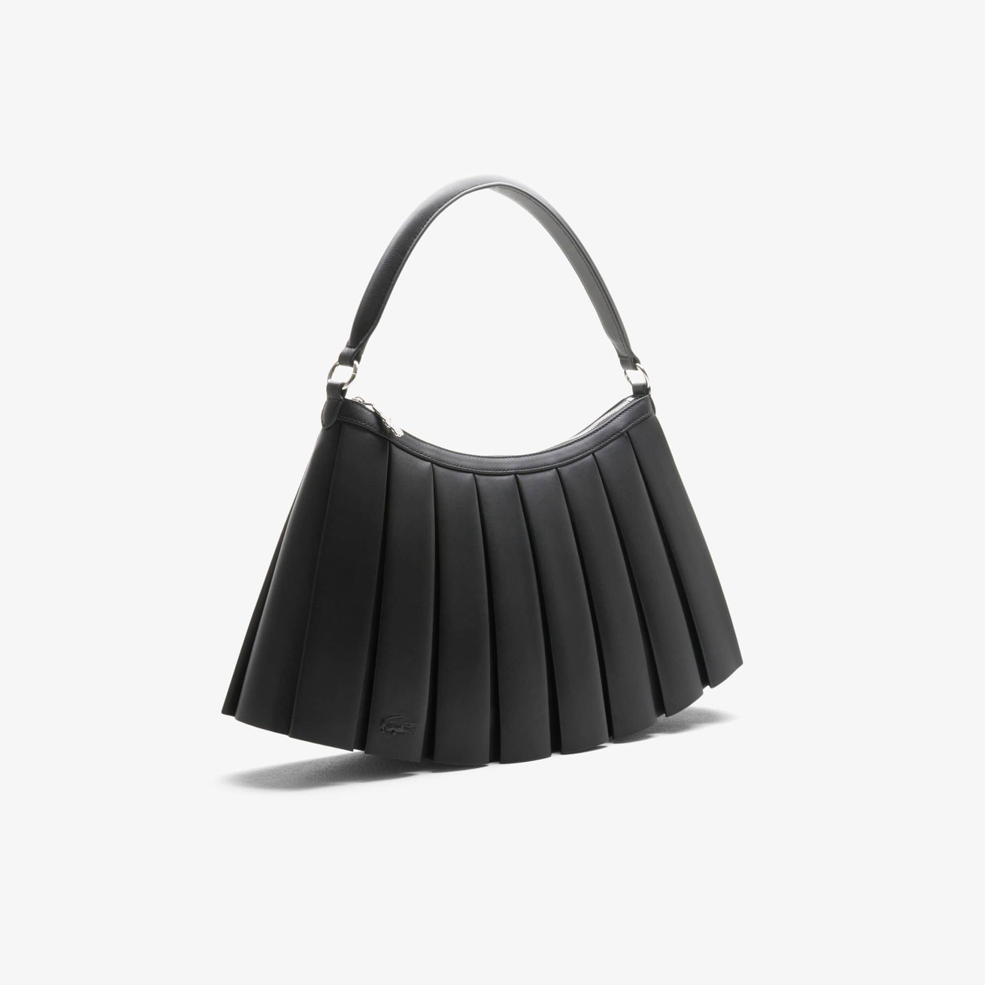 Thumbnail - Lacoste Runway Lenglen Tasche aus Leder - BLACK Size One Size