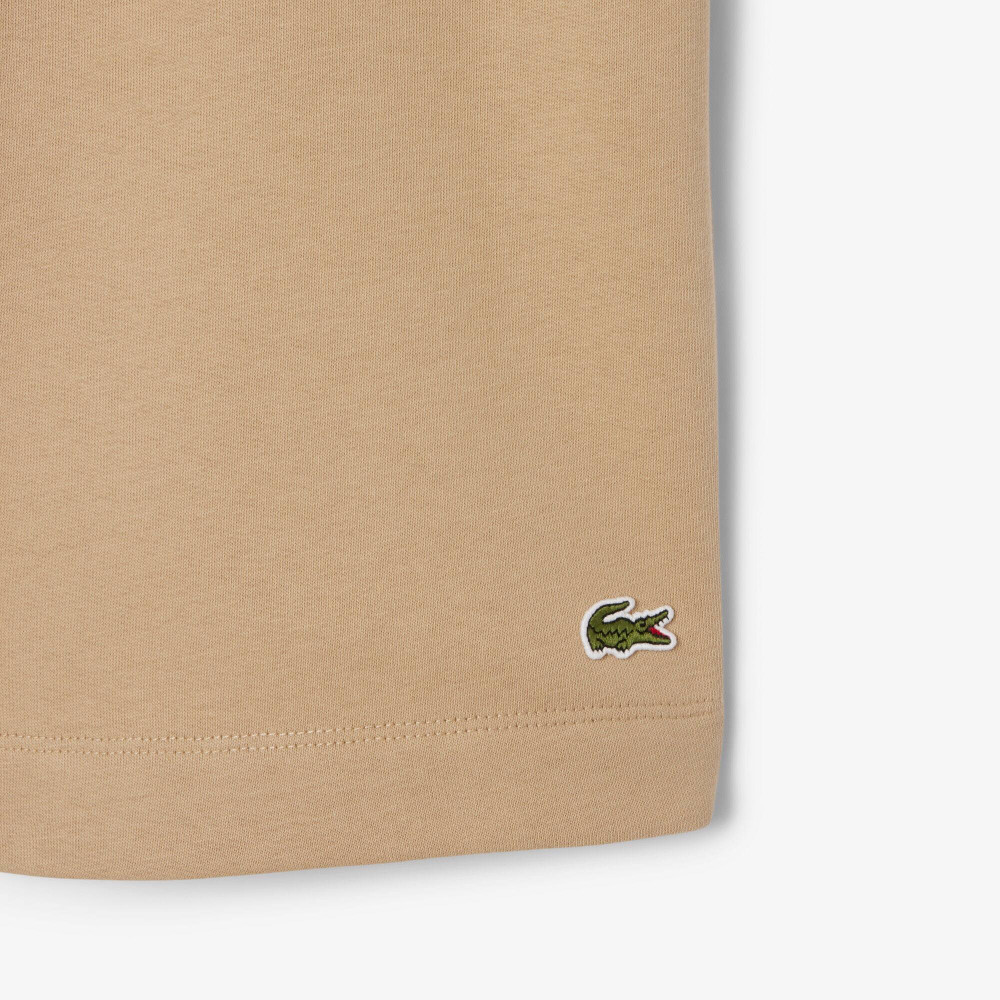 Thumbnail - Lacoste Regular Fit-Shorts aus Fleece - Beige Size 4XL