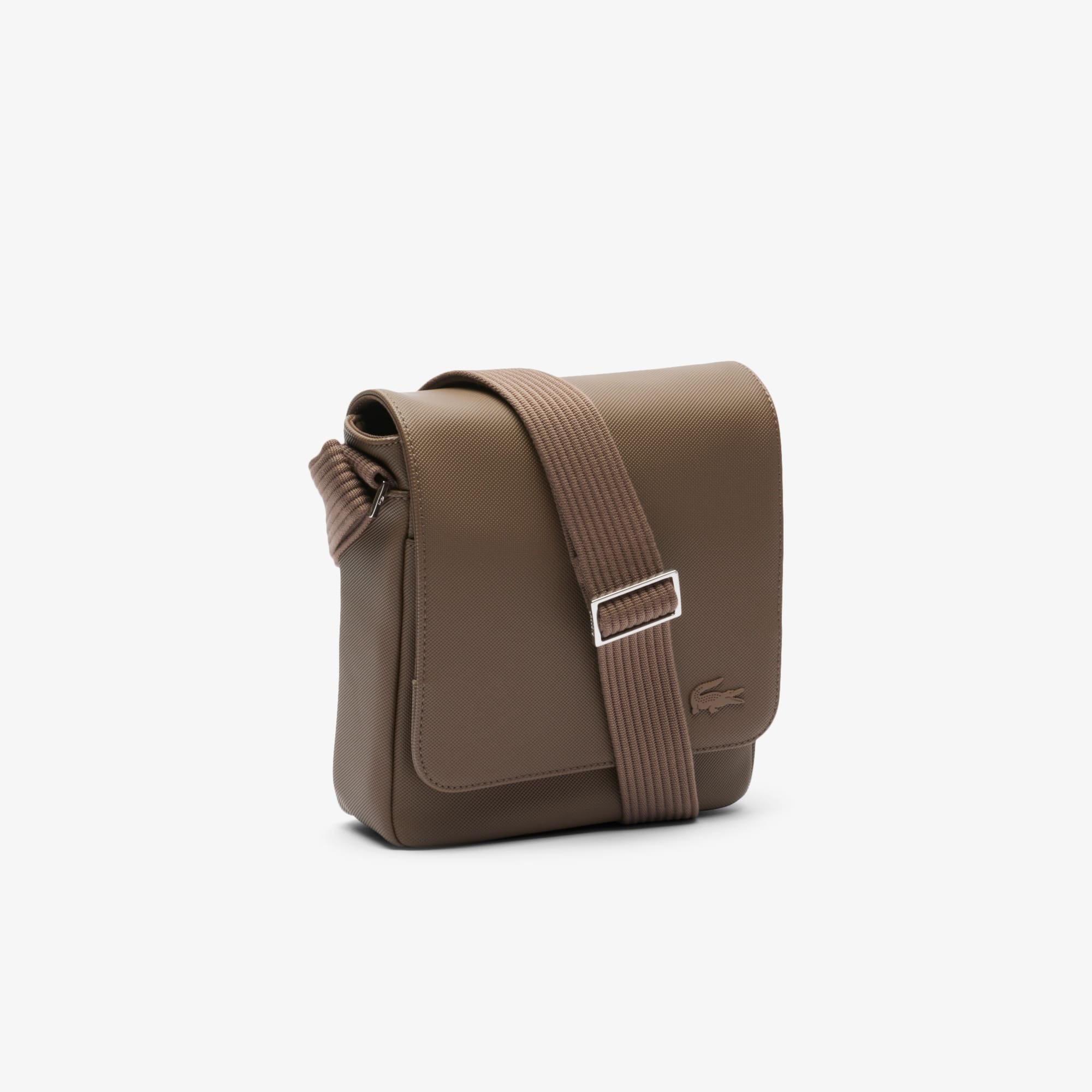 Thumbnail - Lacoste Klassische Herren-Schultertasche mit Klappverschluss - MOREL Size One Size