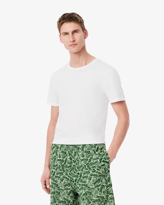 3er-Pack Loungewear-T-Shirts, Slim Fit