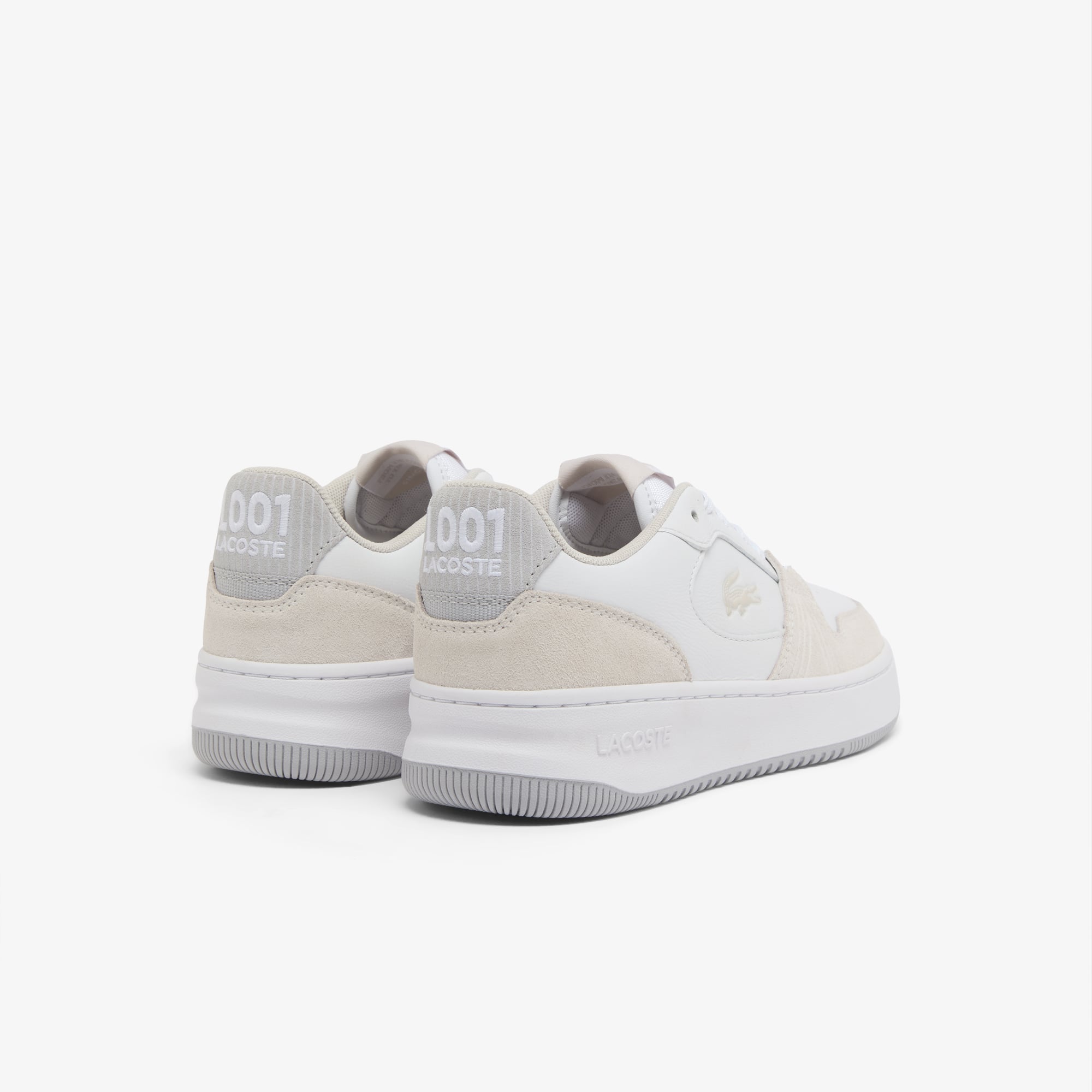 Thumbnail - Lacoste Damen-Sneakers L001 Set - WHT/LT GREY Size 39