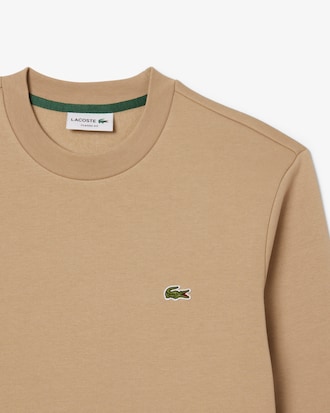 Sweatshirt aus Fleece mit Rundhalsausschnitt