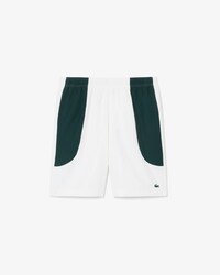 Wasserabweisende Sportshorts mit Colorblock-Design