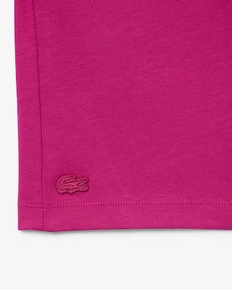 &Uuml;bergro&szlig;es T-Shirt aus Baumwolle mit Badge