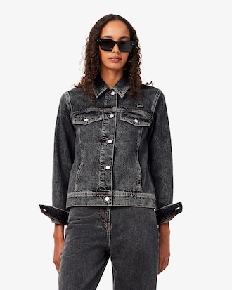 Denim-Jacke aus Baumwolle