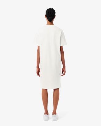 Oversized T-Shirt-Kleid aus Baumwolle