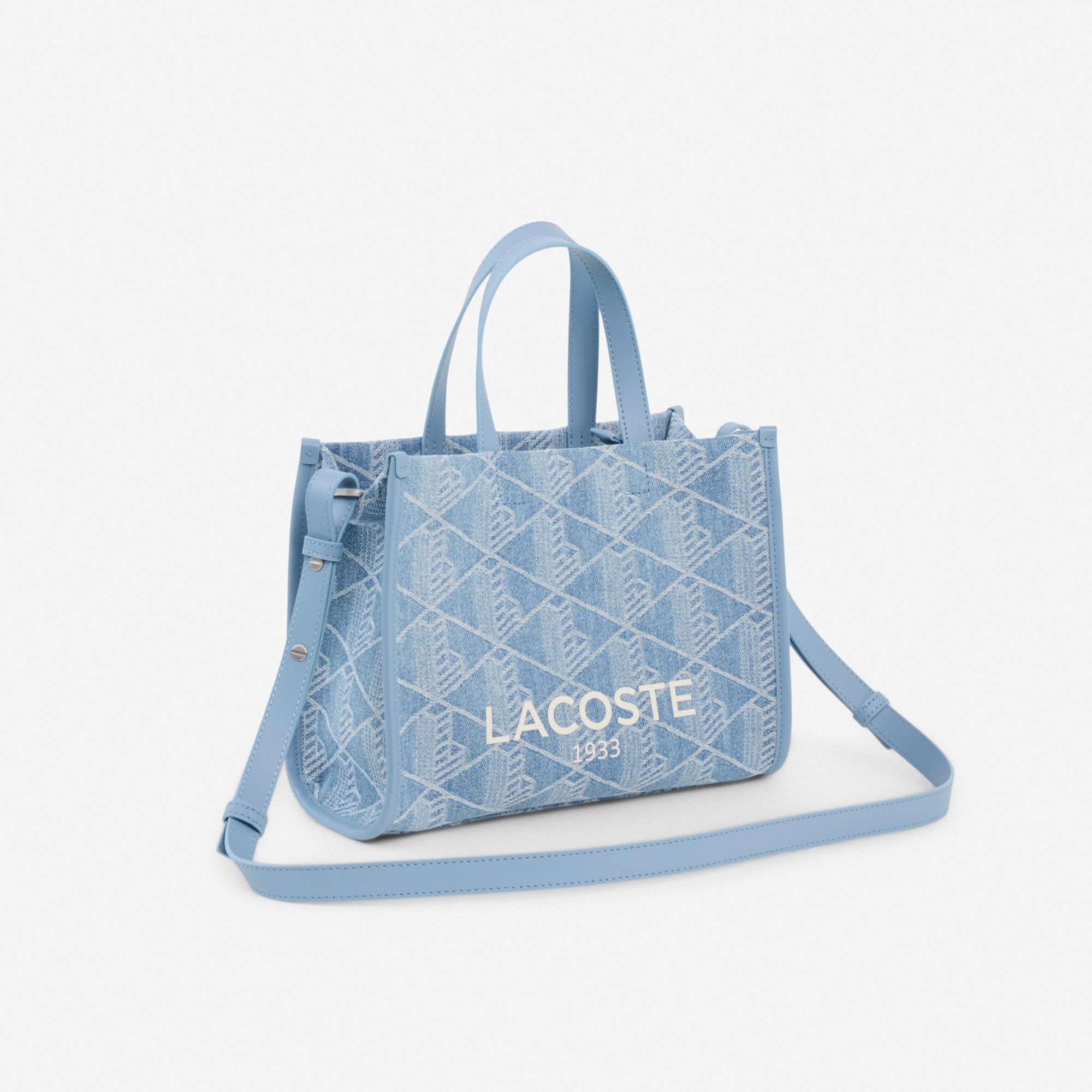 Thumbnail - Lacoste Kleine Tote Heritage aus Jacquard - TRADEWINDS Size One Size