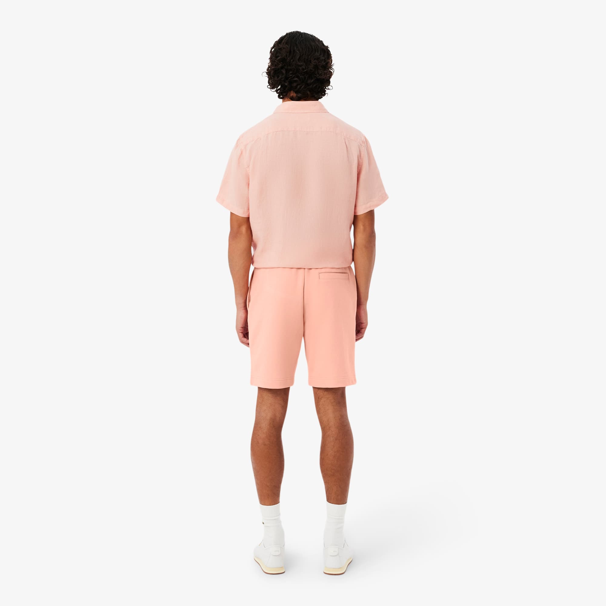 Thumbnail - Lacoste Regular Fit-Shorts aus Fleece - Rose Size 4XL