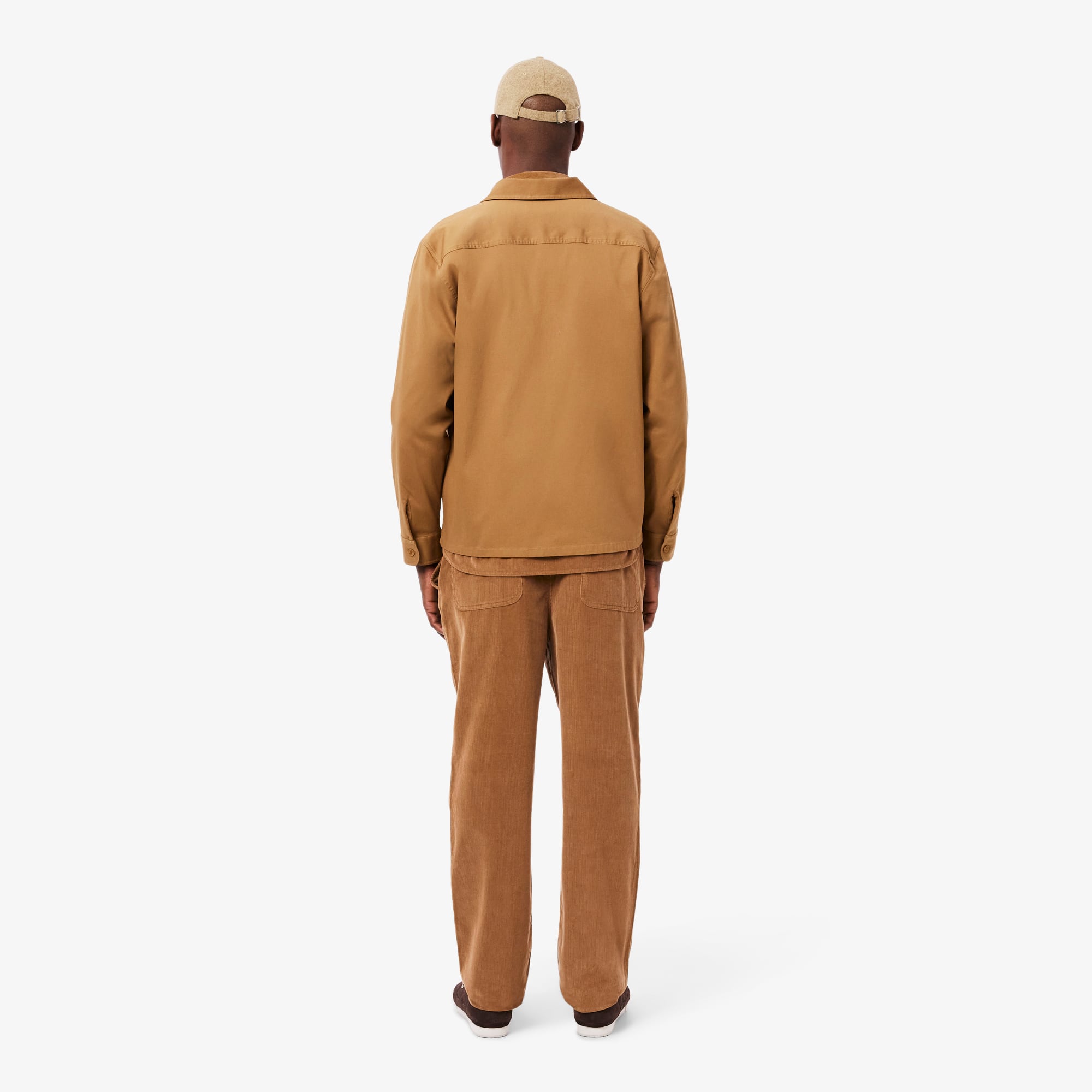 Thumbnail - Lacoste Regular Fit-Hose aus Cord - Braun Size 38