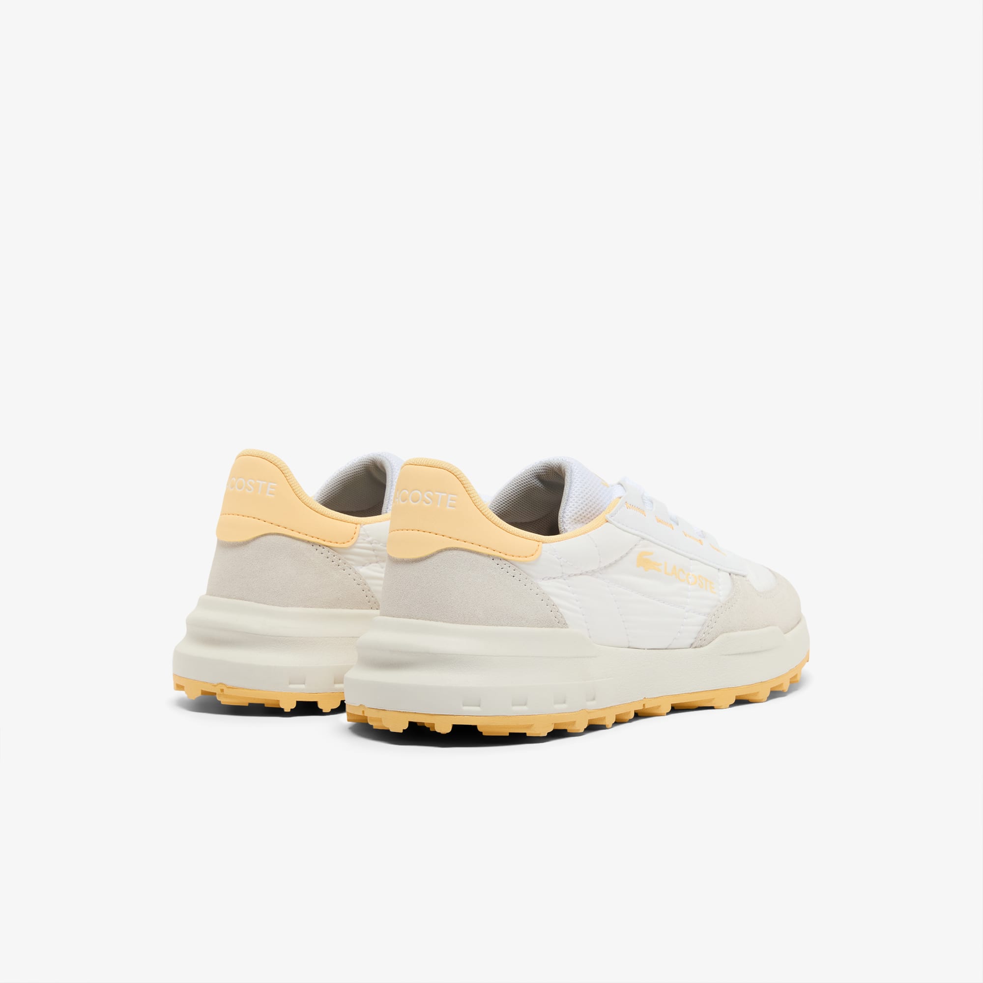 Thumbnail - Lacoste Damen-Sneakers Elite Active Evo - WHT/LT YLW Size 35.5