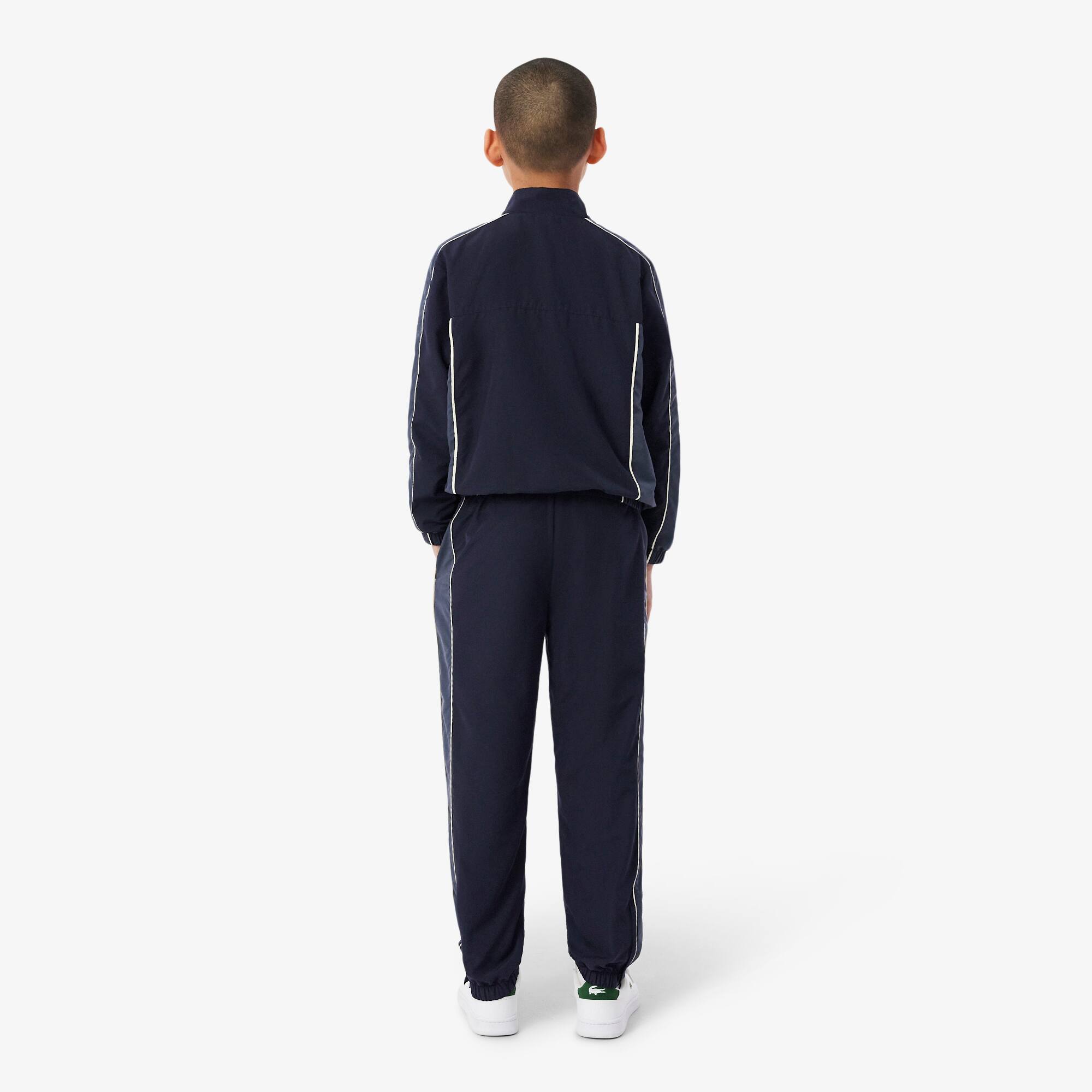 Thumbnail - Lacoste Sport-Trainingsanzug mit Colorblock-Design - Schwarz Size 9 - 10A