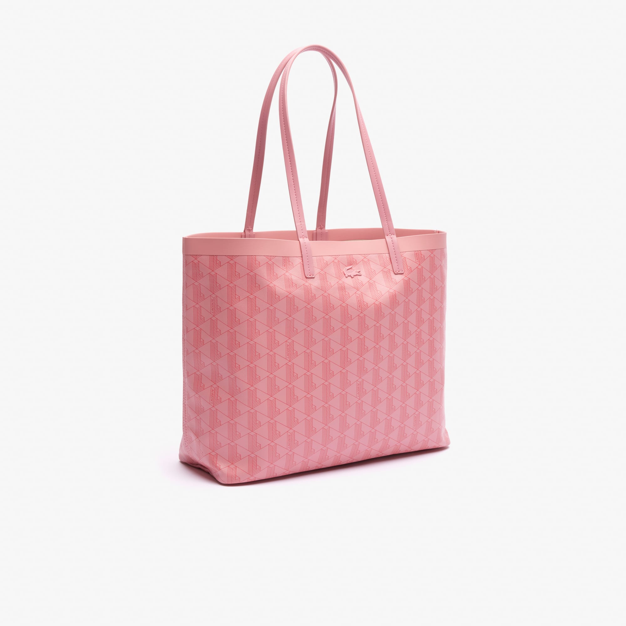 Zely Tote Bag Medium aus beschichtetem Canvas mit Monogramm 