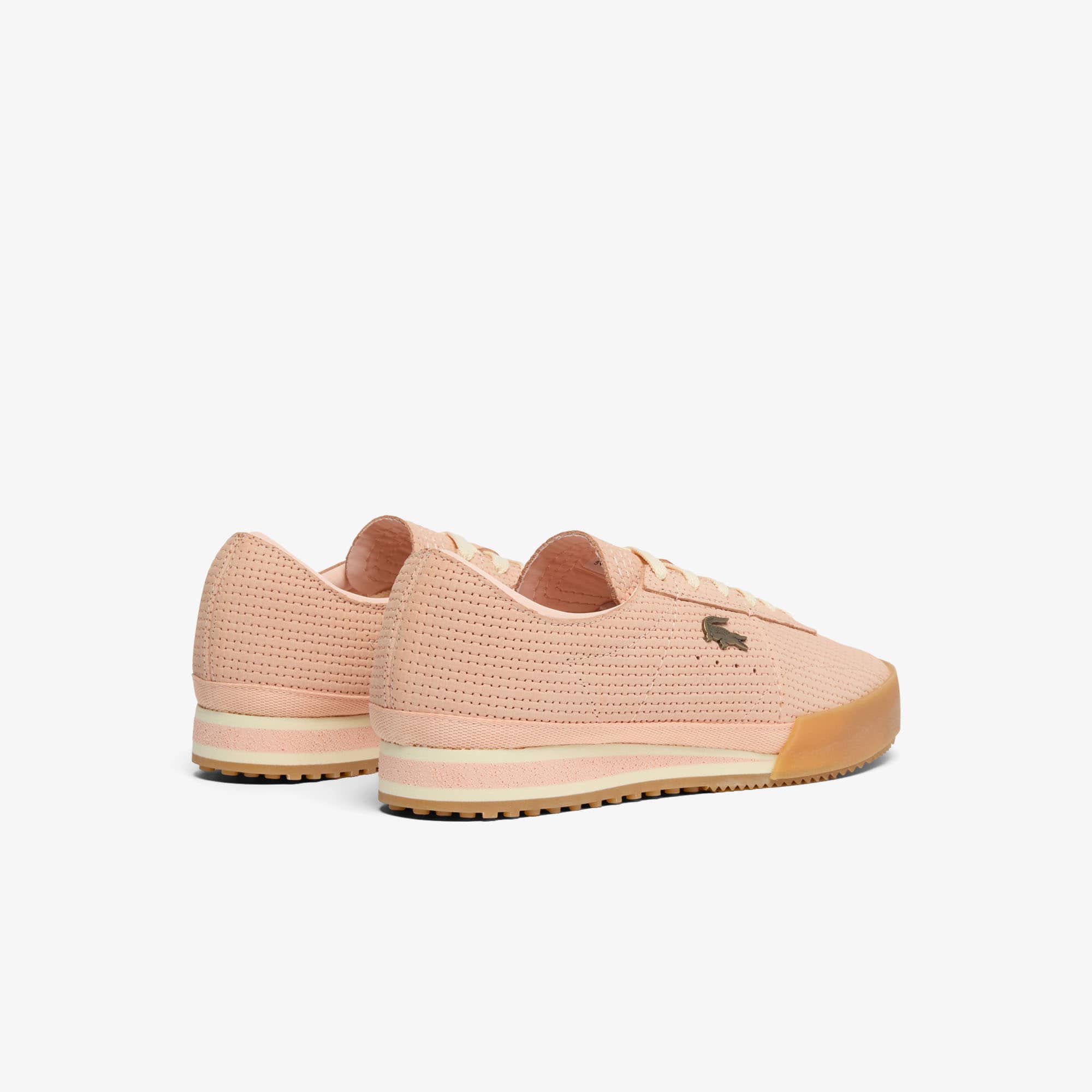 Thumbnail - Lacoste Damen-Sneakers Aura aus Leder - LT PNK/GUM Size 39.5