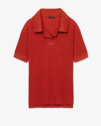 Kleid Runway aus Seide mit Polokragen