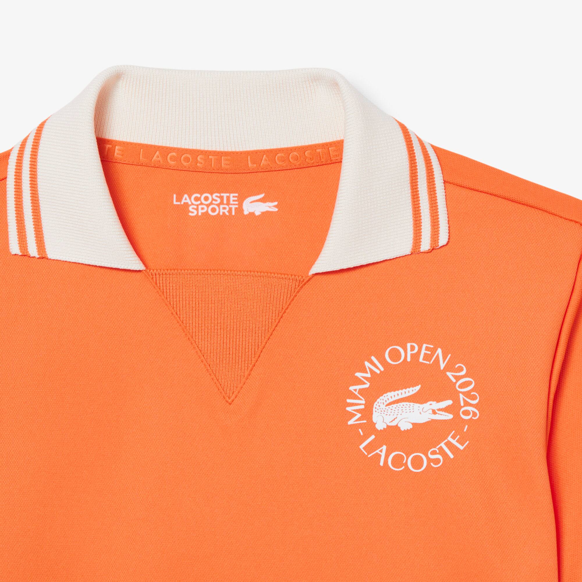 Thumbnail - Lacoste Balljungen-Polohemd Miami Open Edition - Orange Size 9 - 10A
