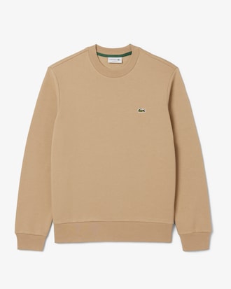 Sweatshirt aus Fleece mit Rundhalsausschnitt