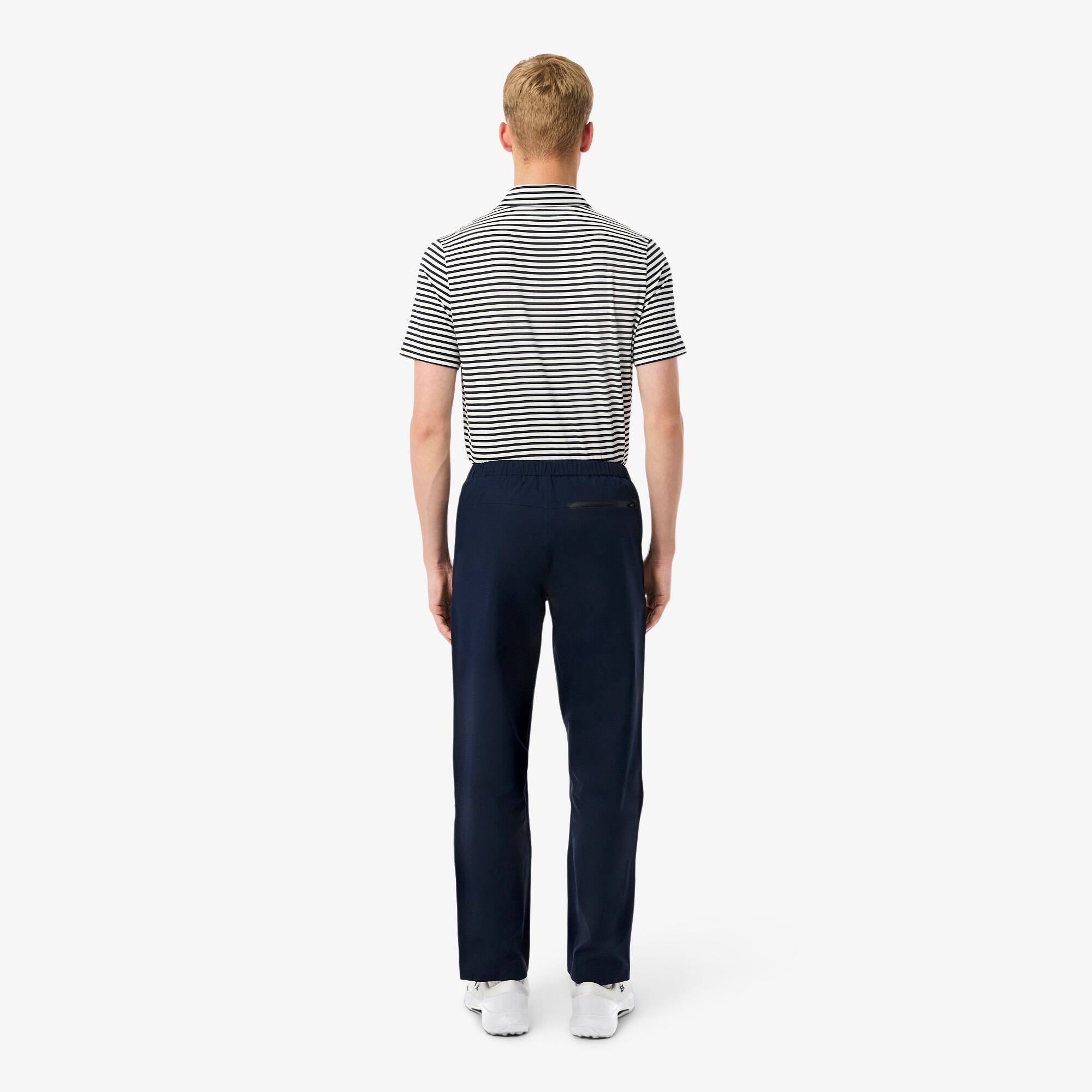 Thumbnail - Lacoste Wasserabweisende Golfhose aus Stretchgewebe - Navy Blau Size 40