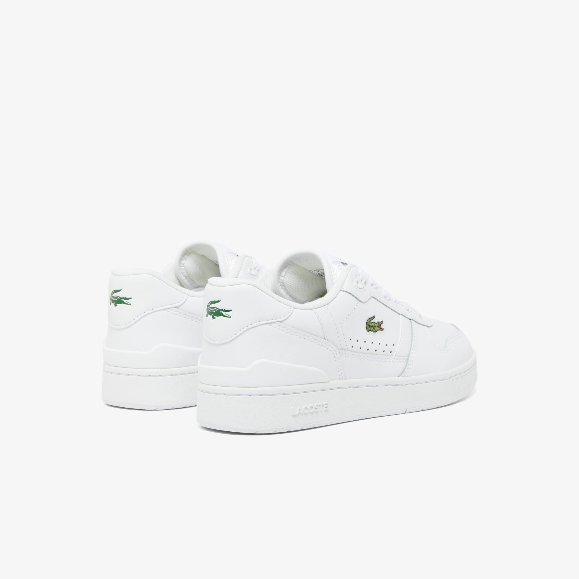 Thumbnail - Lacoste Damen-Sneakers T-Clip Set aus Leder - WHITE/WHITE Size 38