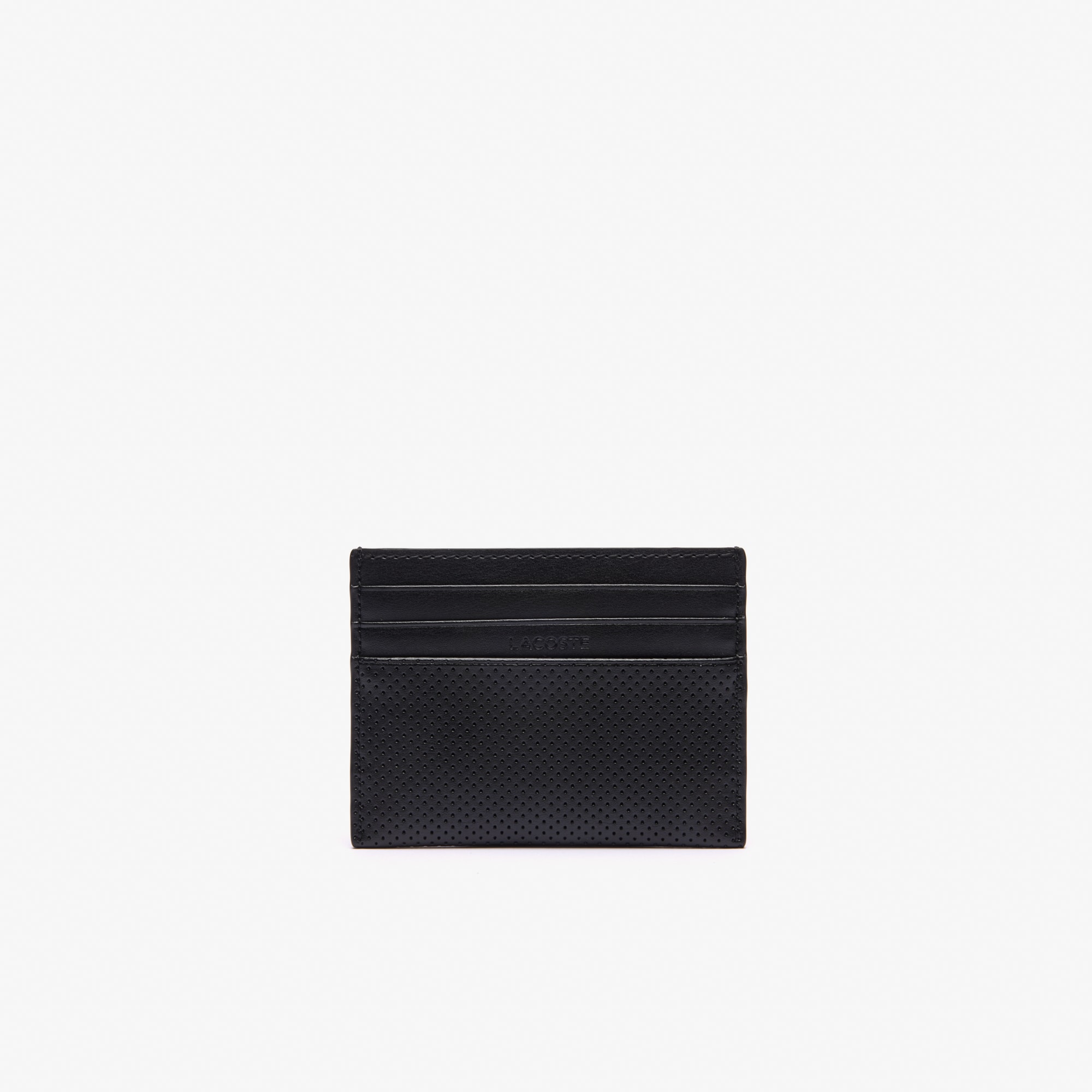 Thumbnail - Lacoste Geschenkset bestehend aus Ledergürtel und Kartenetui - BLACK Size 8 - 115