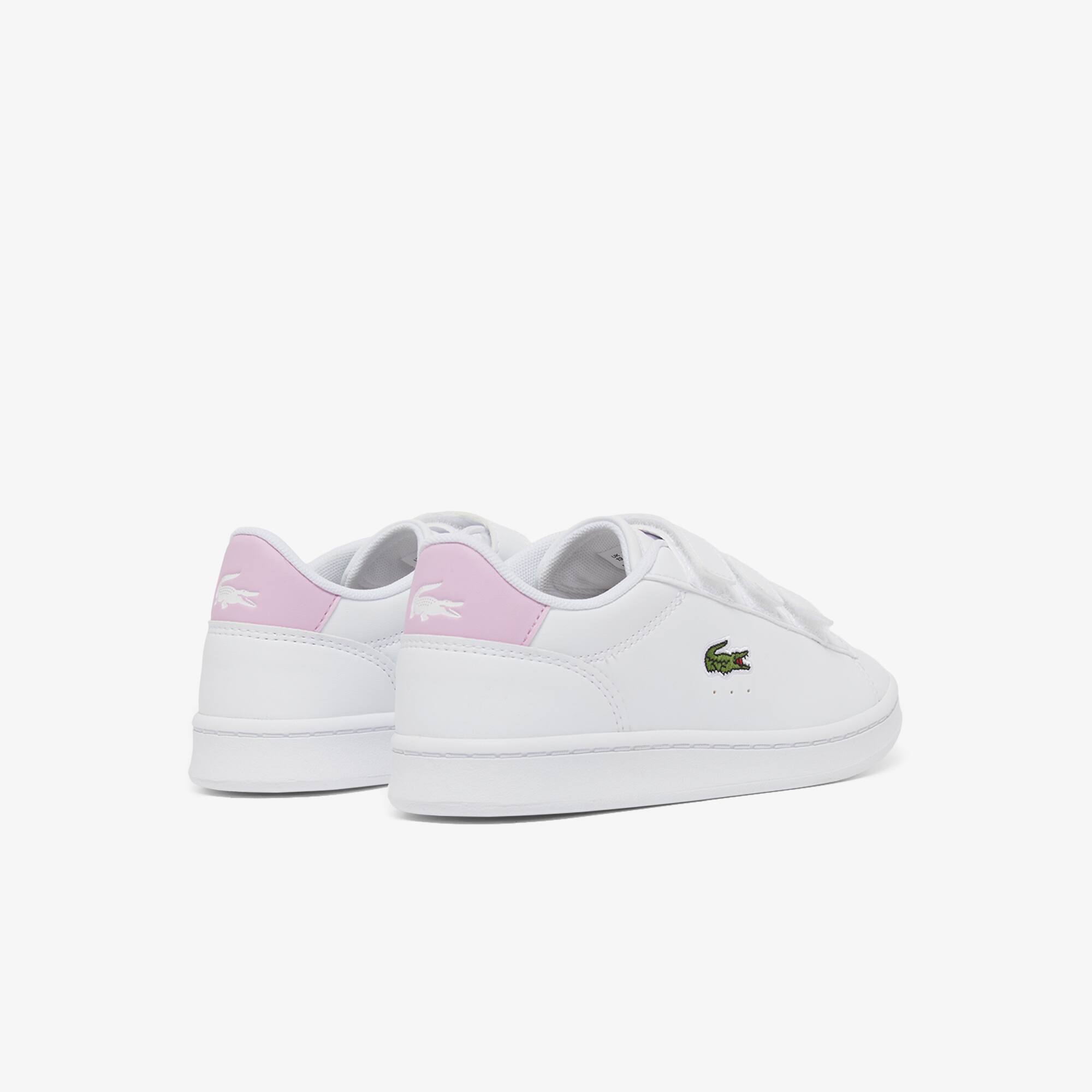 Thumbnail - Lacoste Kinder-Sneakers Carnaby Set - WHITE/LIGHT PINK Size 34