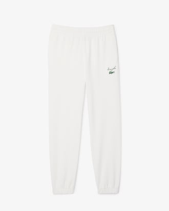 Trainingshose aus Fleece mit Logo