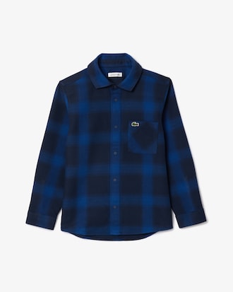 Kariertes Overshirt aus Flanell