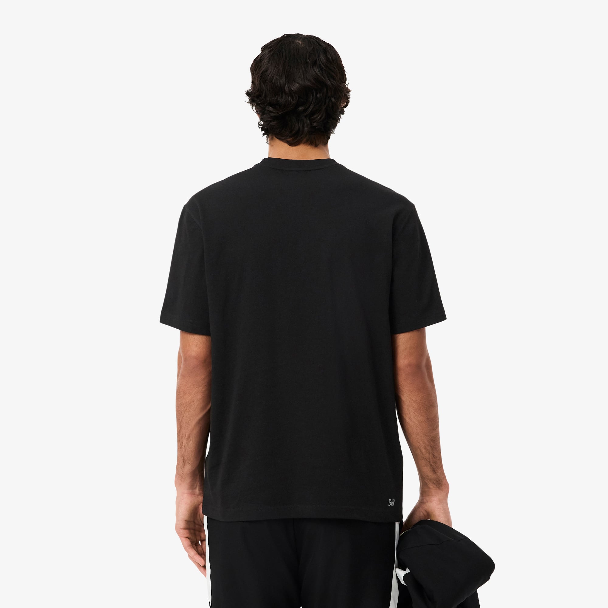 Thumbnail - Lacoste Sport-T-Shirt aus Baumwolle mit Ultra Dry-Technologie - Schwarz Size XXL