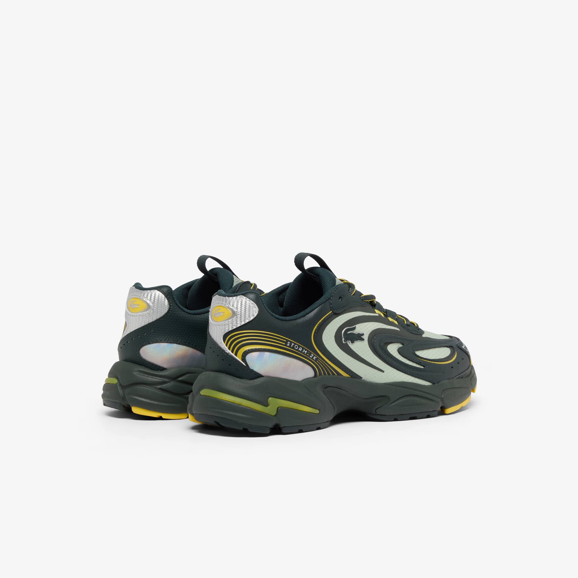 Thumbnail - Lacoste Herren-Sneakers Storm 96 2K Tech - DK GRN/LT KHK Size 42.5