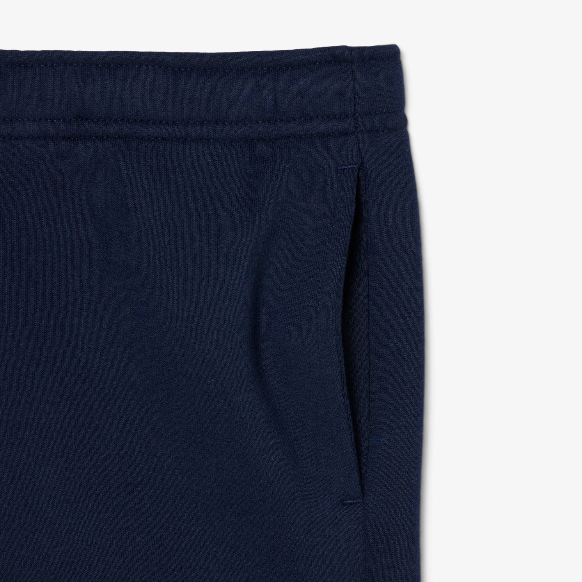 Thumbnail - Lacoste Unisex shorts aus Fleece - Navy Blau Size 8 - 8A