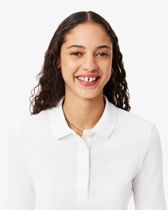 Slim Fit-Polohemd L.12.D mit Dreiviertel&auml;rmeln