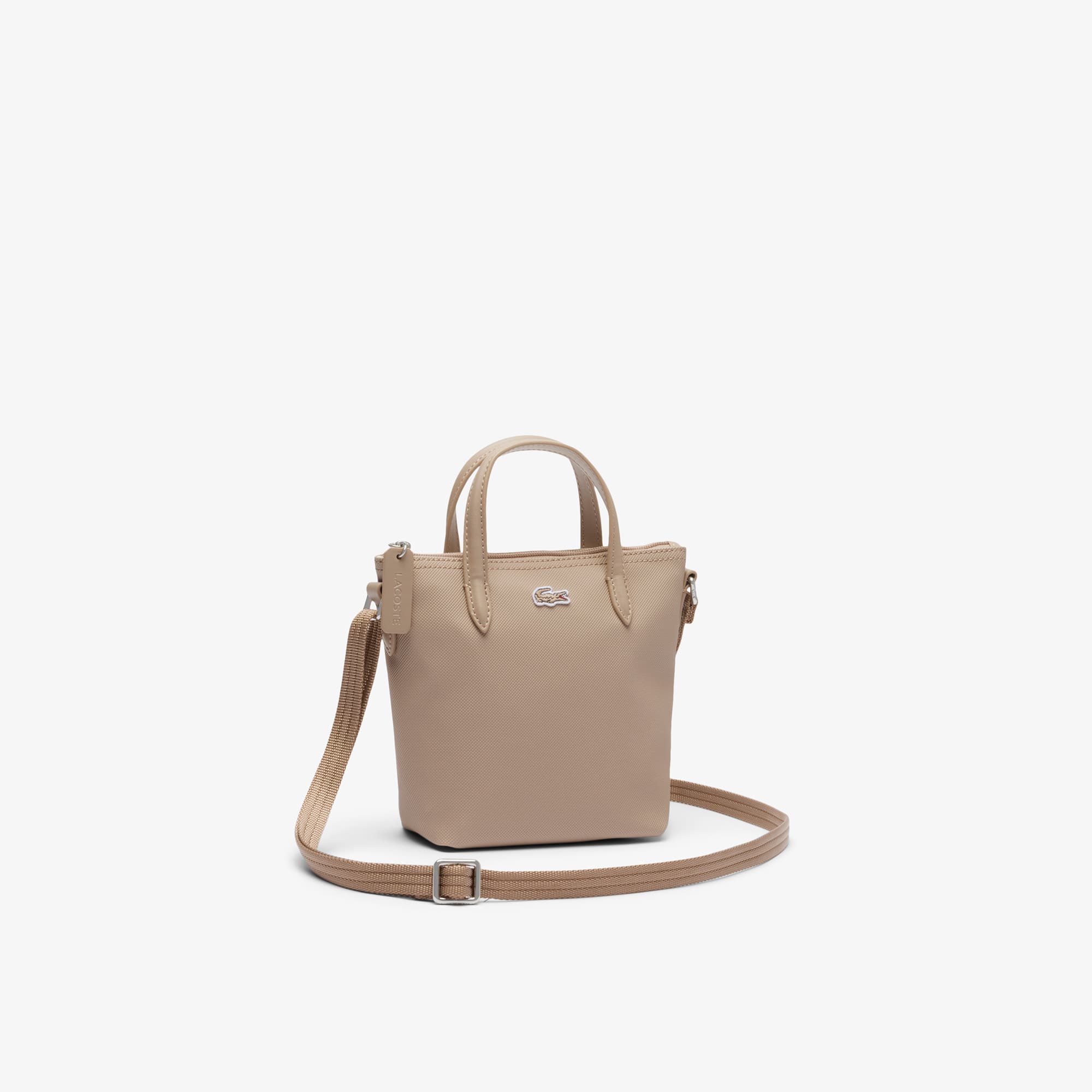 Thumbnail - Lacoste Mini-Tote L.12.12 Concept - SIMPLY TAUPE Size One Size