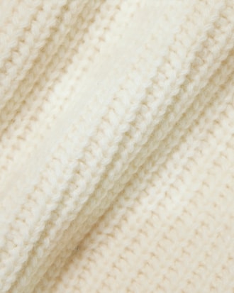 Pullover aus Tuchwolle mit hohem Kragen und Rei&szlig;verschluss