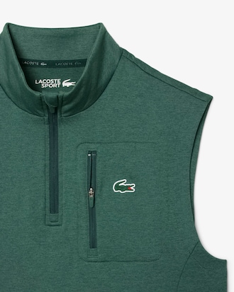 Layering-Golfweste mit Viertel-Reißverschluss
