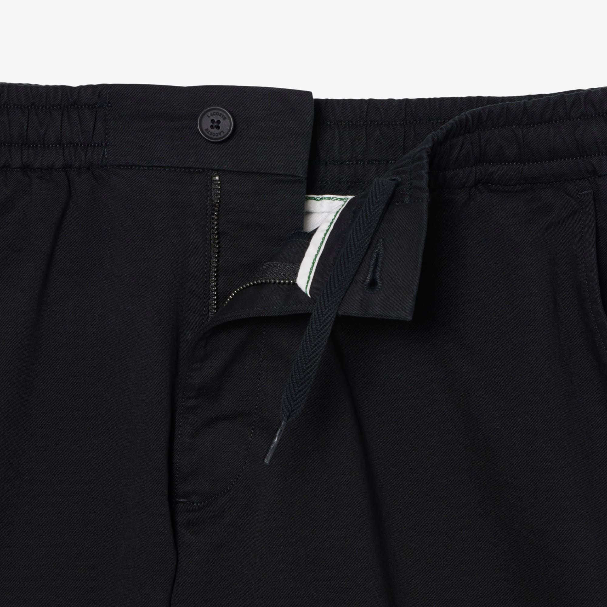 Thumbnail - Lacoste Regular Fit-Shorts aus Stretch-Baumwolle - Schwarz Size XS