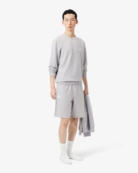 Straight Fit-Pyjamashorts aus Fleece