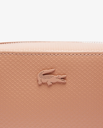 Schultertasche Chantaco aus Piqué-Leder