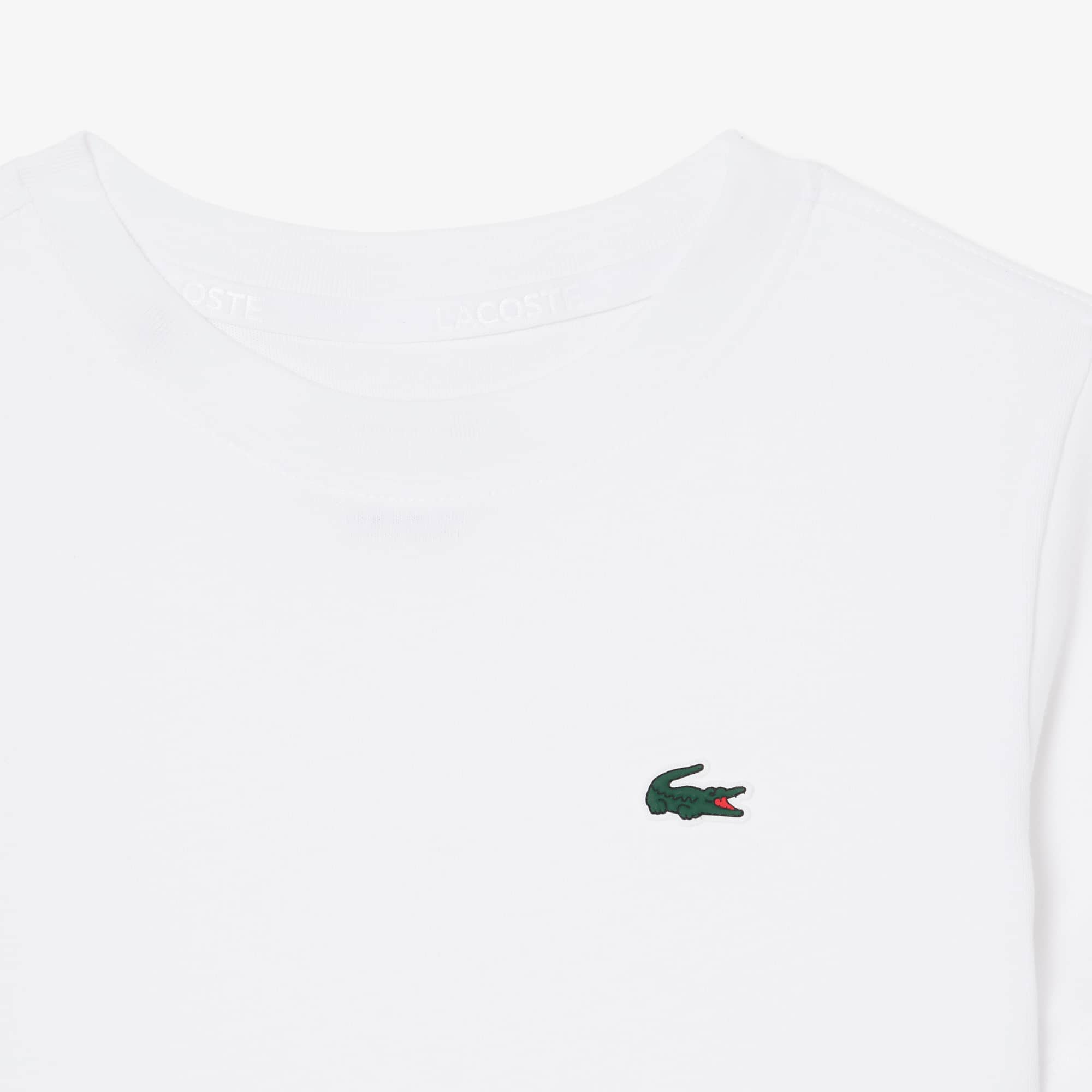 Thumbnail - Lacoste Unisex Sport-T-Shirt aus technischer Baumwolle mit Ultra Dry-Technologie - Weiß Size 8 - 8A