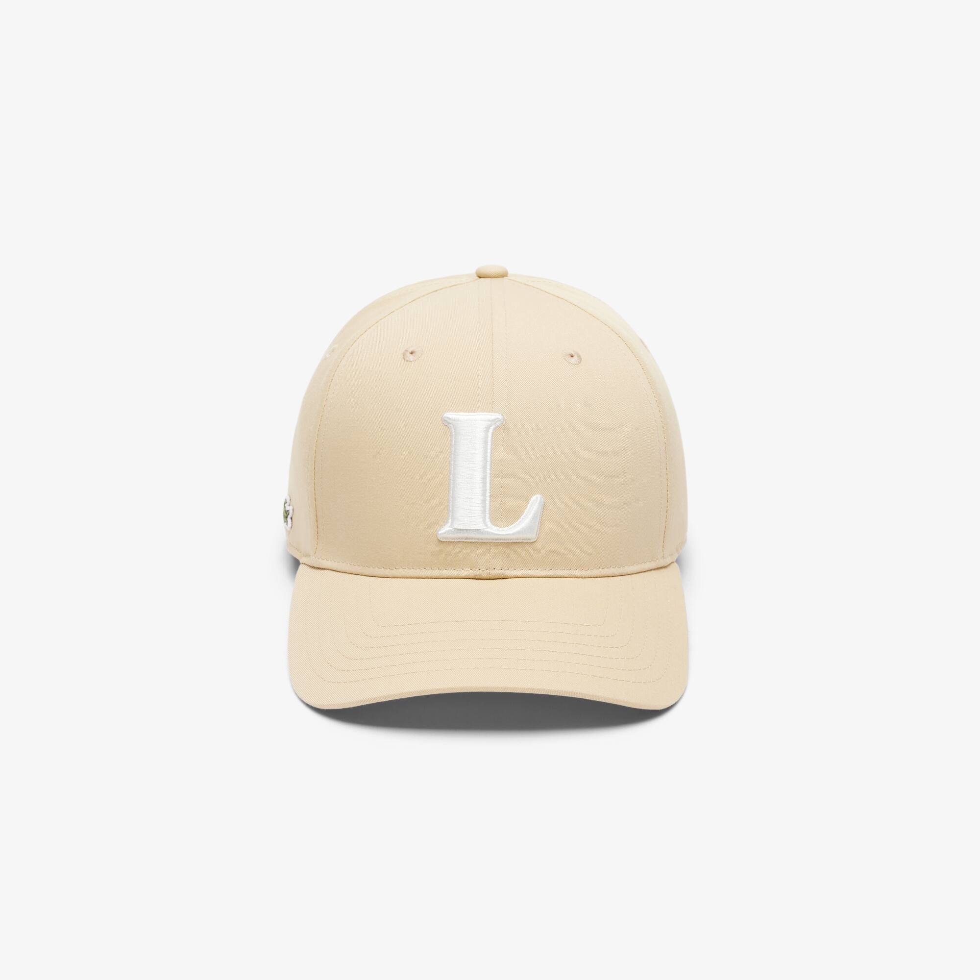 Thumbnail - Lacoste Baseballkappe mit 3D-Stickerei - Beige Size L
