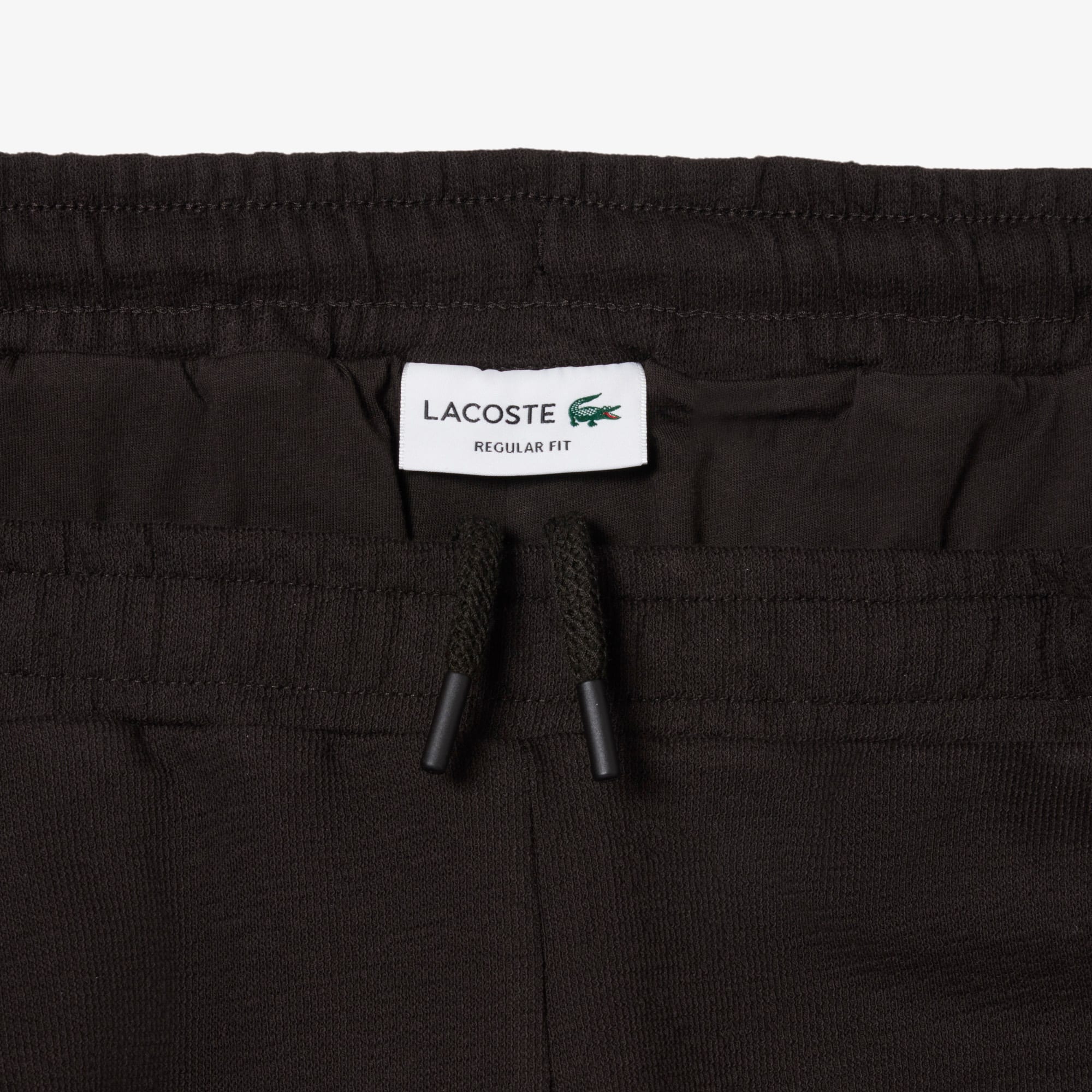 Thumbnail - Lacoste Shorts aus strukturiertem Jersey - Braun Size S